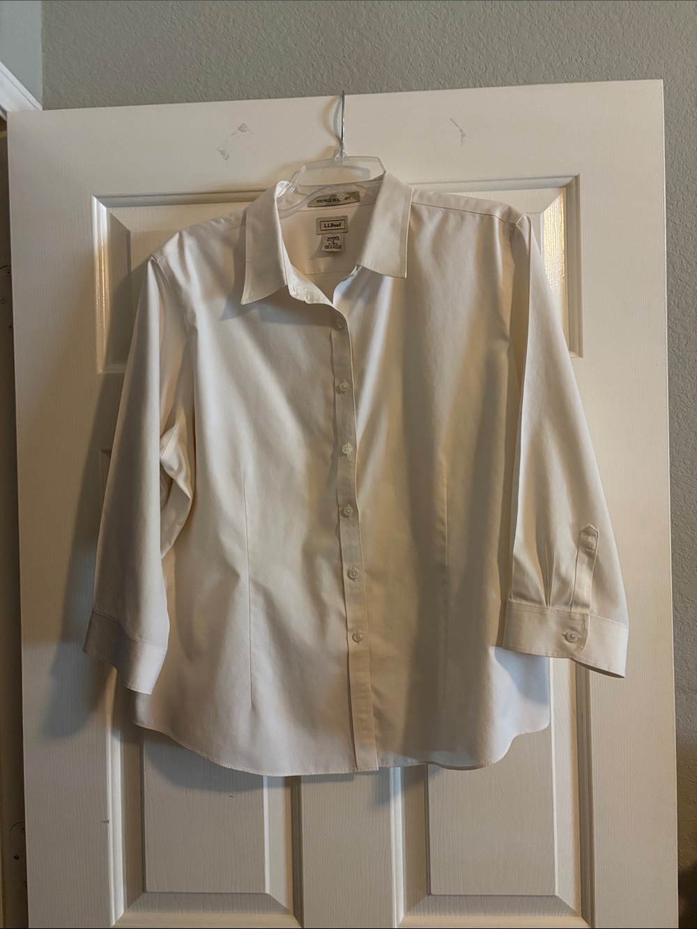 LL Bean Wrinkle Resistant Blouse
